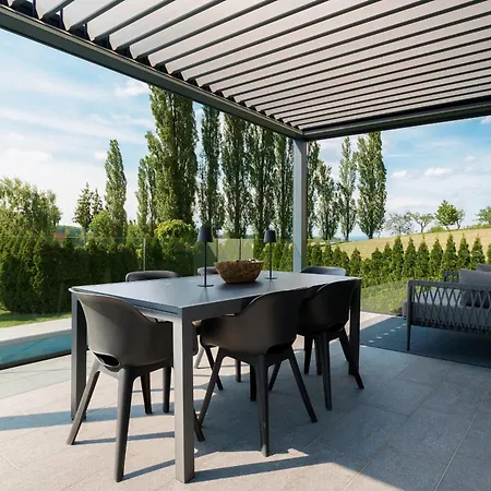 בית נופש Platschberg Urban Hideaway - Stilvolles Mit Pool An Der Weinstrasse *